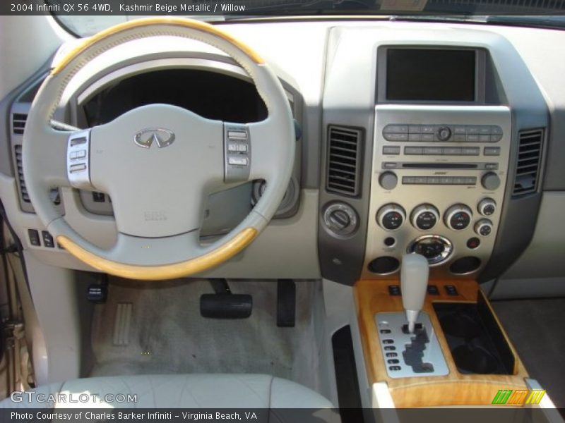 Kashmir Beige Metallic / Willow 2004 Infiniti QX 56 4WD