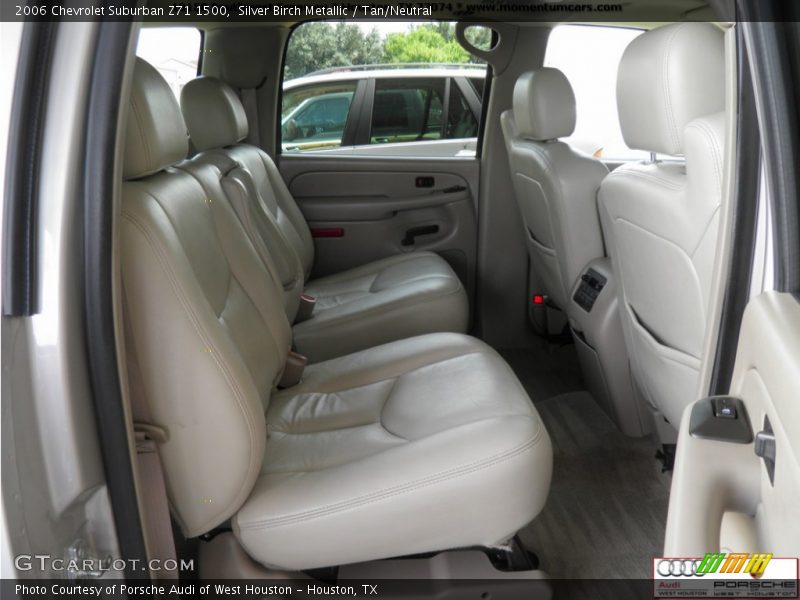 Silver Birch Metallic / Tan/Neutral 2006 Chevrolet Suburban Z71 1500