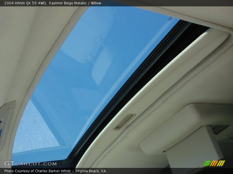 Kashmir Beige Metallic / Willow 2004 Infiniti QX 56 4WD