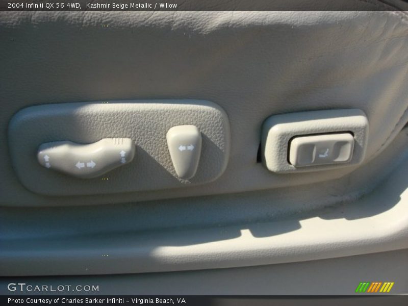 Kashmir Beige Metallic / Willow 2004 Infiniti QX 56 4WD
