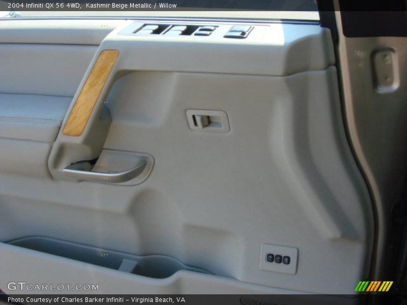 Kashmir Beige Metallic / Willow 2004 Infiniti QX 56 4WD