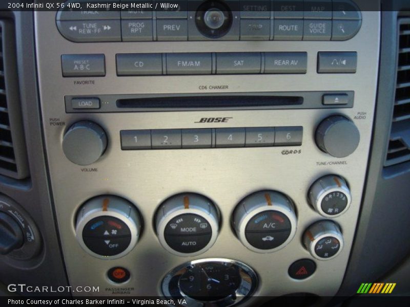 Kashmir Beige Metallic / Willow 2004 Infiniti QX 56 4WD