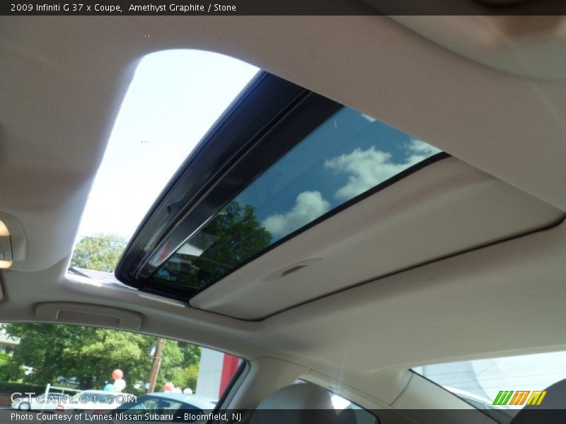 Amethyst Graphite / Stone 2009 Infiniti G 37 x Coupe