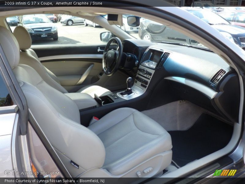 Amethyst Graphite / Stone 2009 Infiniti G 37 x Coupe