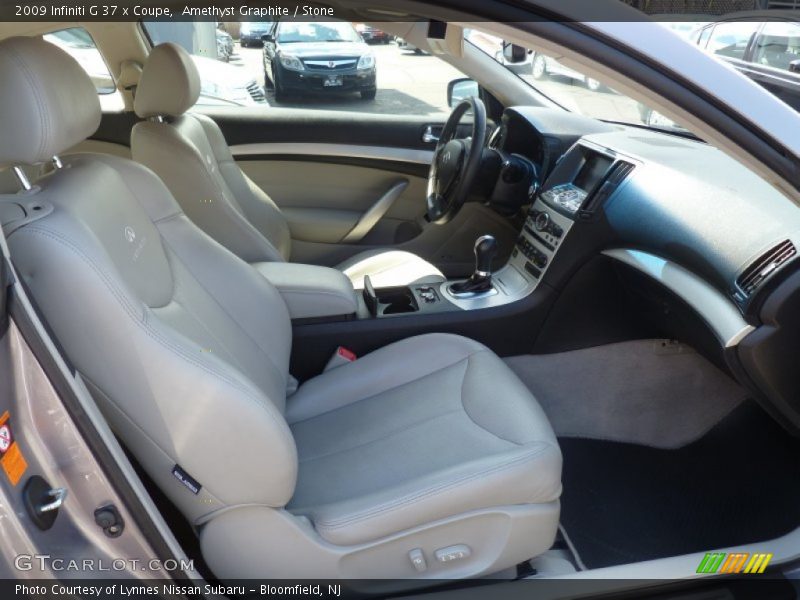 Amethyst Graphite / Stone 2009 Infiniti G 37 x Coupe