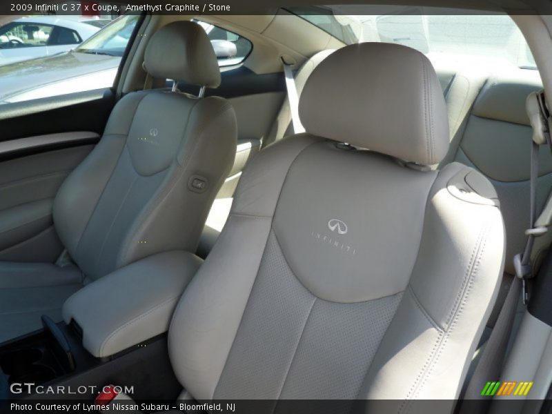 Amethyst Graphite / Stone 2009 Infiniti G 37 x Coupe