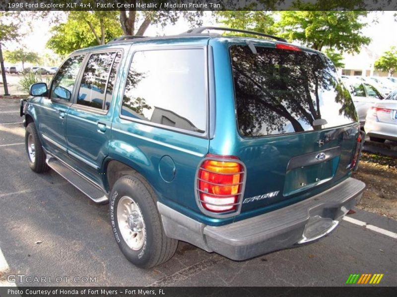 Pacific Green Metallic / Medium Prairie Tan 1998 Ford Explorer XLT 4x4