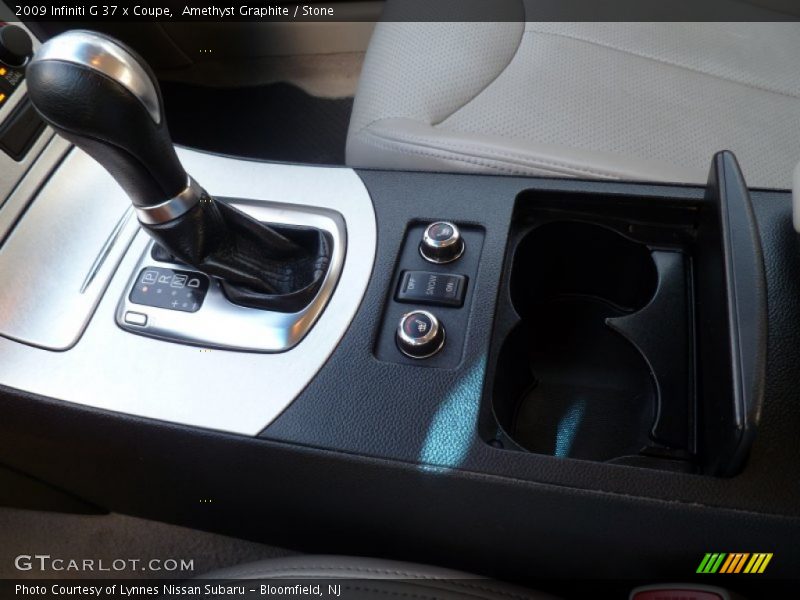 Amethyst Graphite / Stone 2009 Infiniti G 37 x Coupe