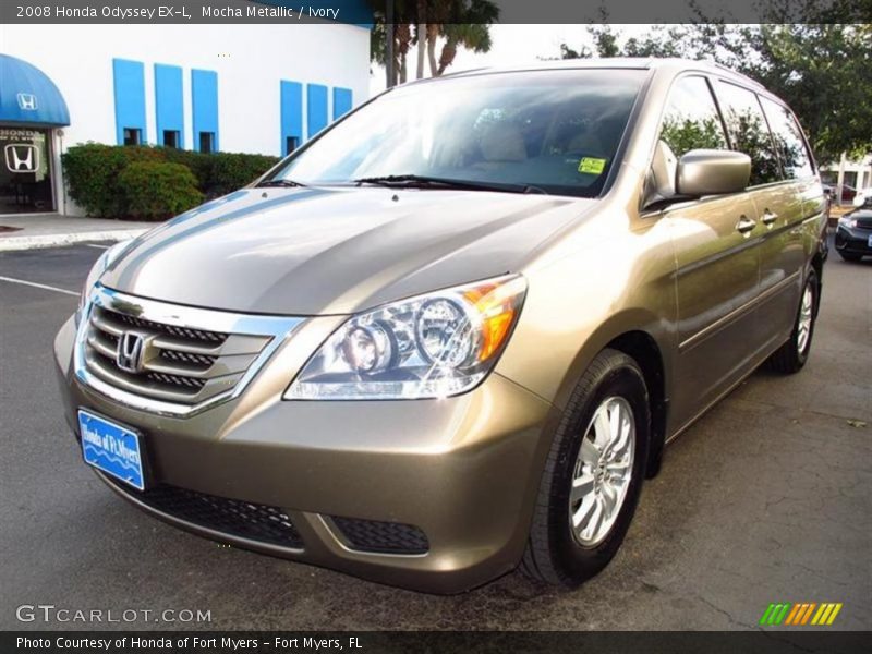 Mocha Metallic / Ivory 2008 Honda Odyssey EX-L