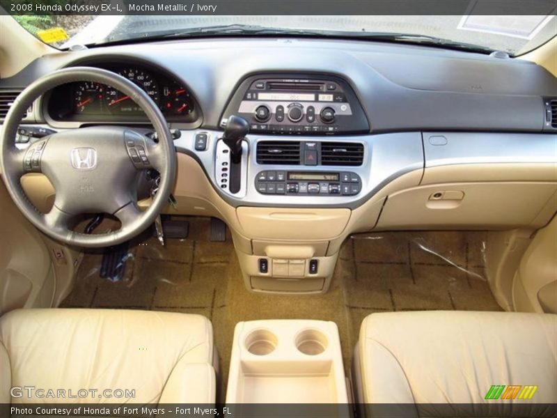 Mocha Metallic / Ivory 2008 Honda Odyssey EX-L