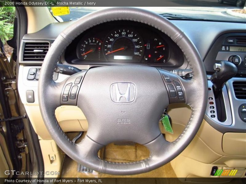 Mocha Metallic / Ivory 2008 Honda Odyssey EX-L