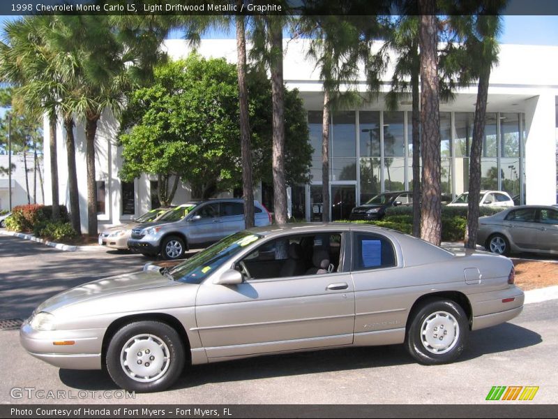 Light Driftwood Metallic / Graphite 1998 Chevrolet Monte Carlo LS