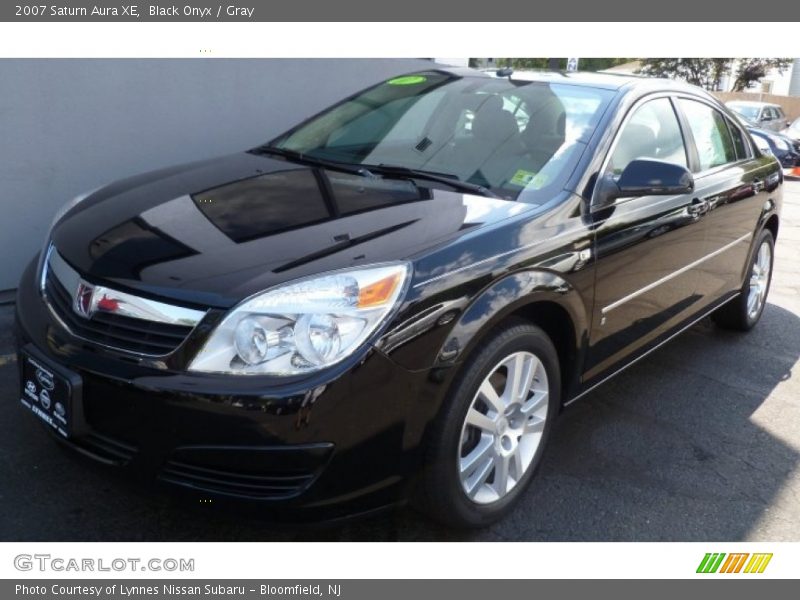 Black Onyx / Gray 2007 Saturn Aura XE