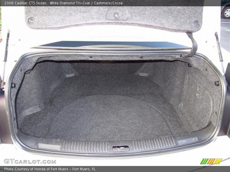 White Diamond Tri-Coat / Cashmere/Cocoa 2008 Cadillac CTS Sedan