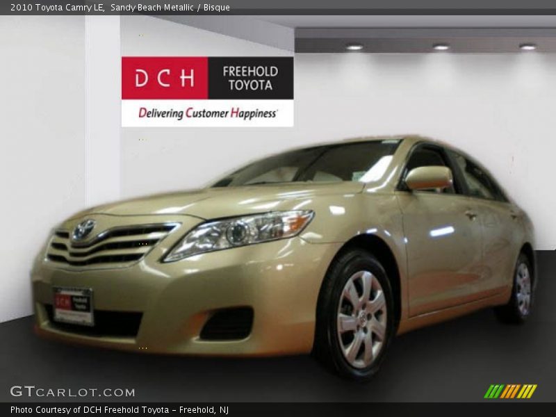 Sandy Beach Metallic / Bisque 2010 Toyota Camry LE