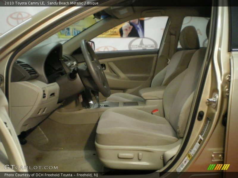 Sandy Beach Metallic / Bisque 2010 Toyota Camry LE