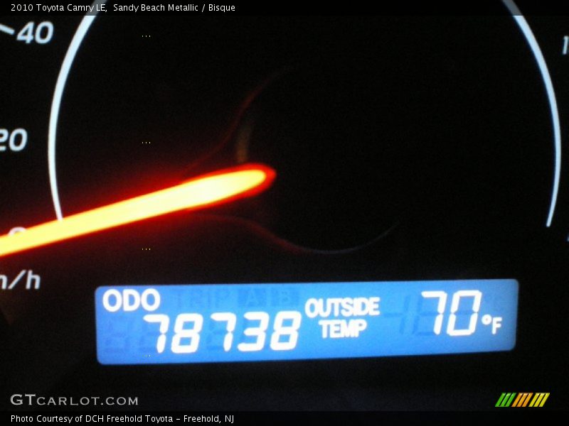 Sandy Beach Metallic / Bisque 2010 Toyota Camry LE