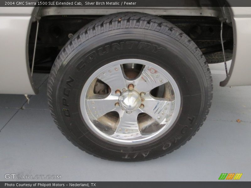  2004 Sierra 1500 SLE Extended Cab Wheel