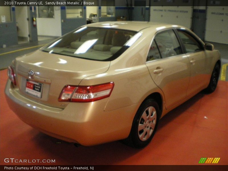 Sandy Beach Metallic / Bisque 2010 Toyota Camry LE