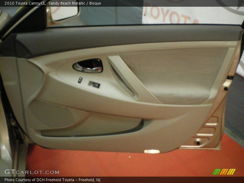 Sandy Beach Metallic / Bisque 2010 Toyota Camry LE