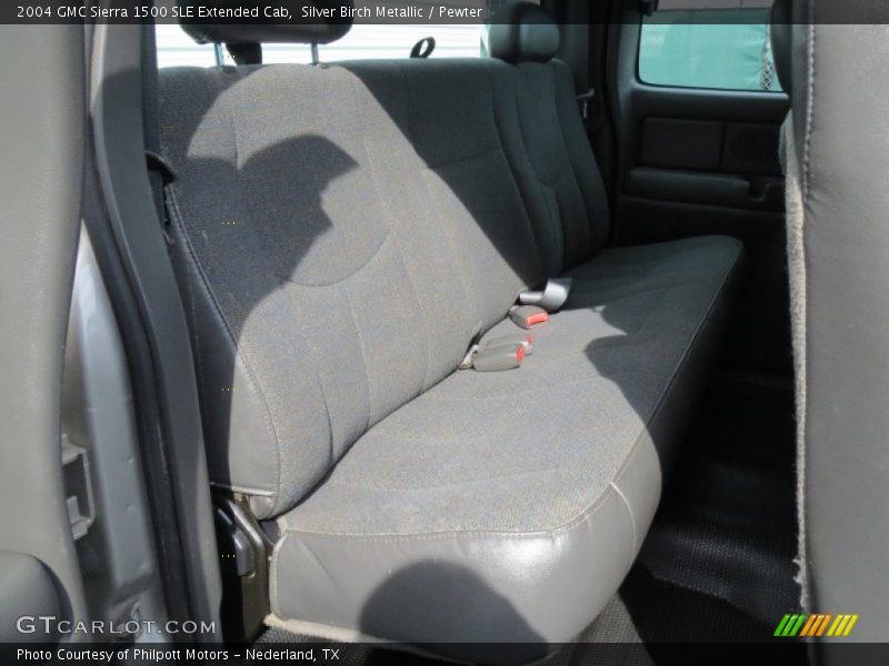 Silver Birch Metallic / Pewter 2004 GMC Sierra 1500 SLE Extended Cab