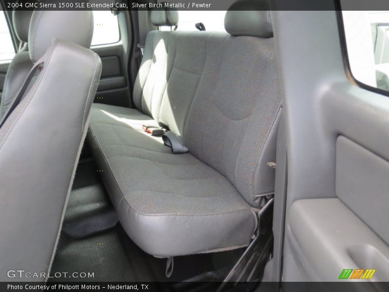  2004 Sierra 1500 SLE Extended Cab Pewter Interior