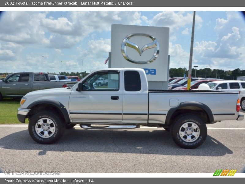 Lunar Mist Metallic / Charcoal 2002 Toyota Tacoma PreRunner Xtracab