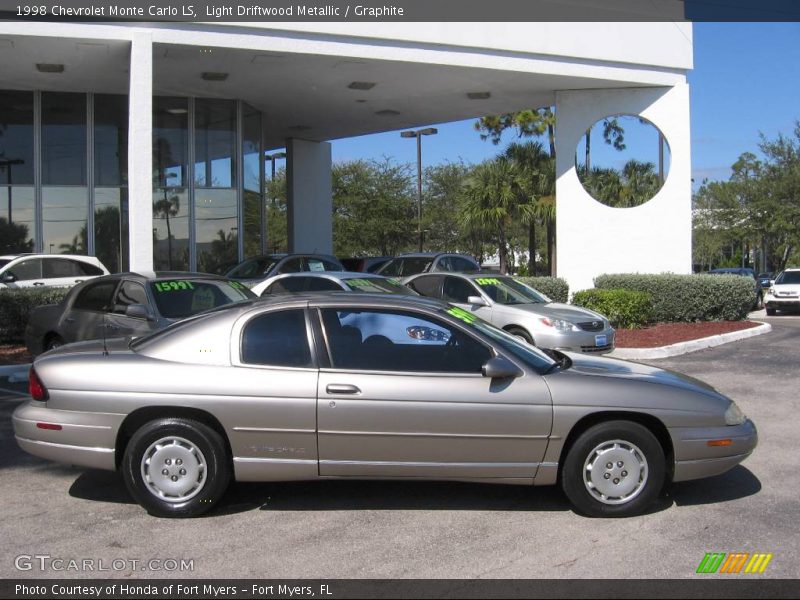 Light Driftwood Metallic / Graphite 1998 Chevrolet Monte Carlo LS
