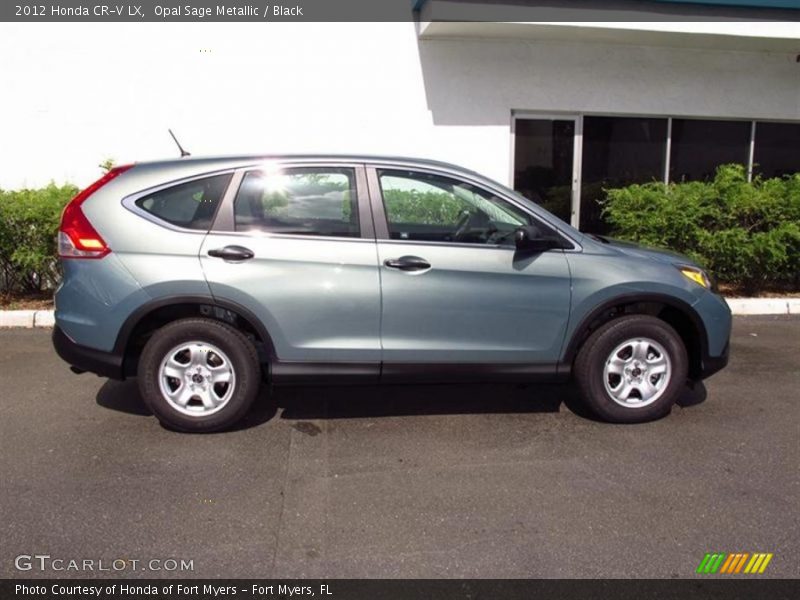 Opal Sage Metallic / Black 2012 Honda CR-V LX