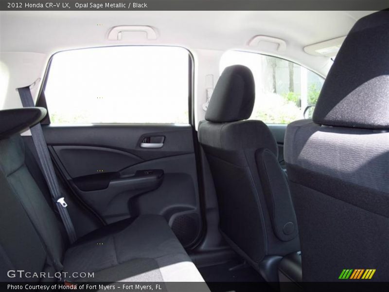 Opal Sage Metallic / Black 2012 Honda CR-V LX