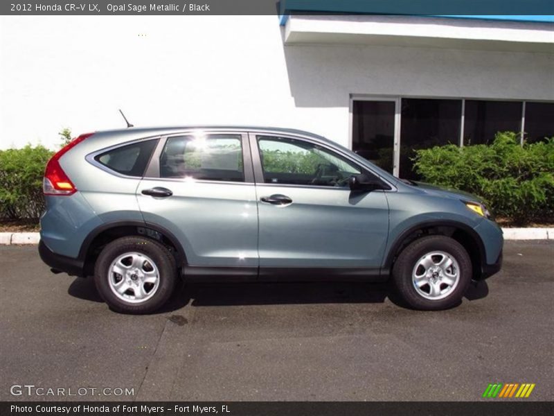 Opal Sage Metallic / Black 2012 Honda CR-V LX