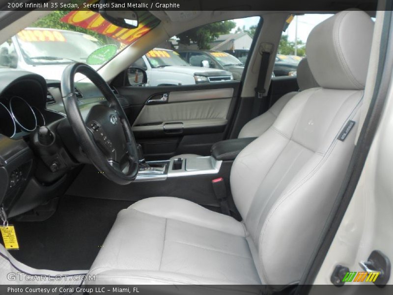 Serengeti Sand Metallic / Graphite 2006 Infiniti M 35 Sedan