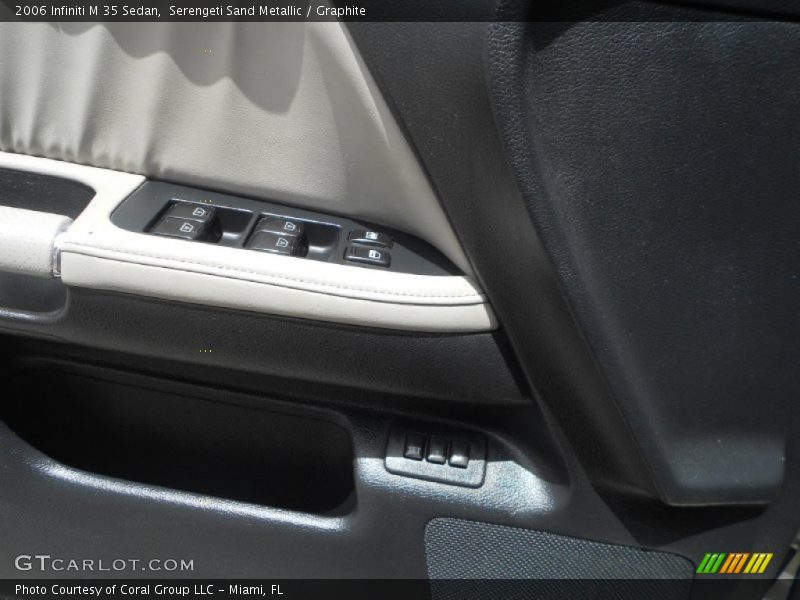 Serengeti Sand Metallic / Graphite 2006 Infiniti M 35 Sedan