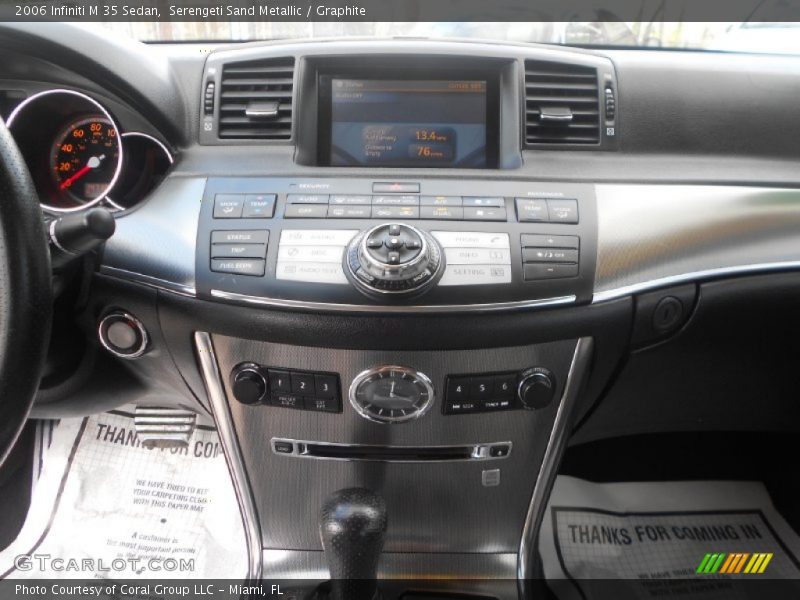 Serengeti Sand Metallic / Graphite 2006 Infiniti M 35 Sedan