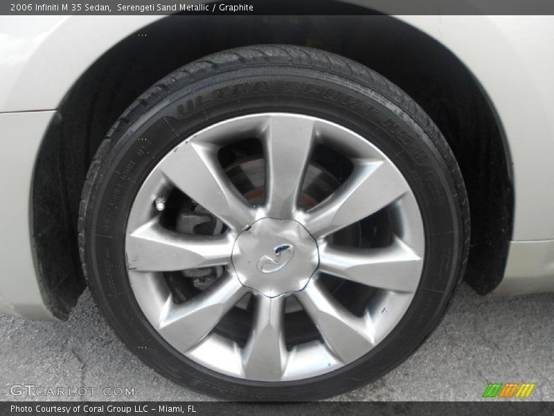 Serengeti Sand Metallic / Graphite 2006 Infiniti M 35 Sedan