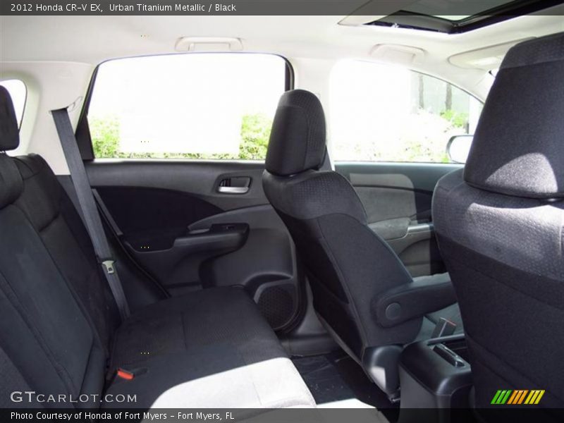 Urban Titanium Metallic / Black 2012 Honda CR-V EX