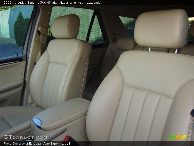 Alabaster White / Macadamia 2006 Mercedes-Benz ML 500 4Matic