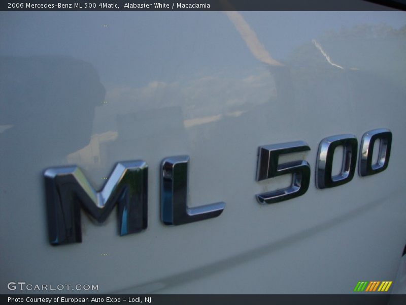 Alabaster White / Macadamia 2006 Mercedes-Benz ML 500 4Matic