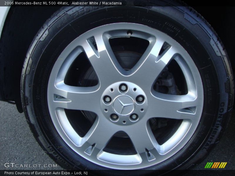 Alabaster White / Macadamia 2006 Mercedes-Benz ML 500 4Matic