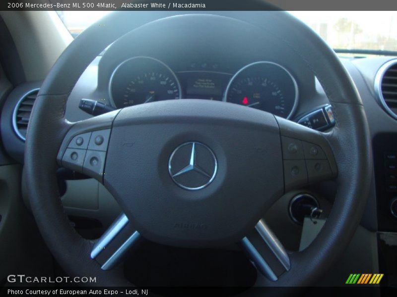 Alabaster White / Macadamia 2006 Mercedes-Benz ML 500 4Matic
