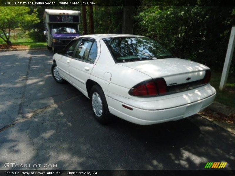 White / Medium Gray 2001 Chevrolet Lumina Sedan