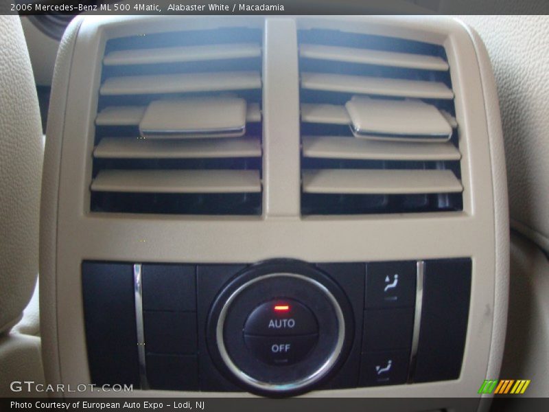 Alabaster White / Macadamia 2006 Mercedes-Benz ML 500 4Matic