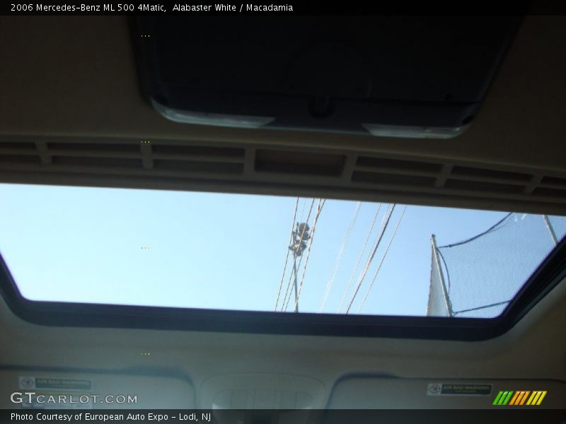 Alabaster White / Macadamia 2006 Mercedes-Benz ML 500 4Matic