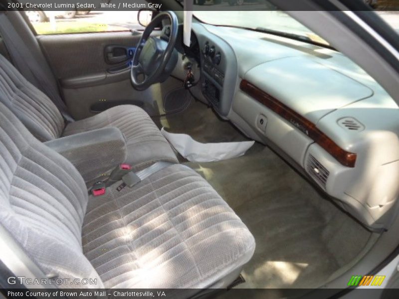 White / Medium Gray 2001 Chevrolet Lumina Sedan