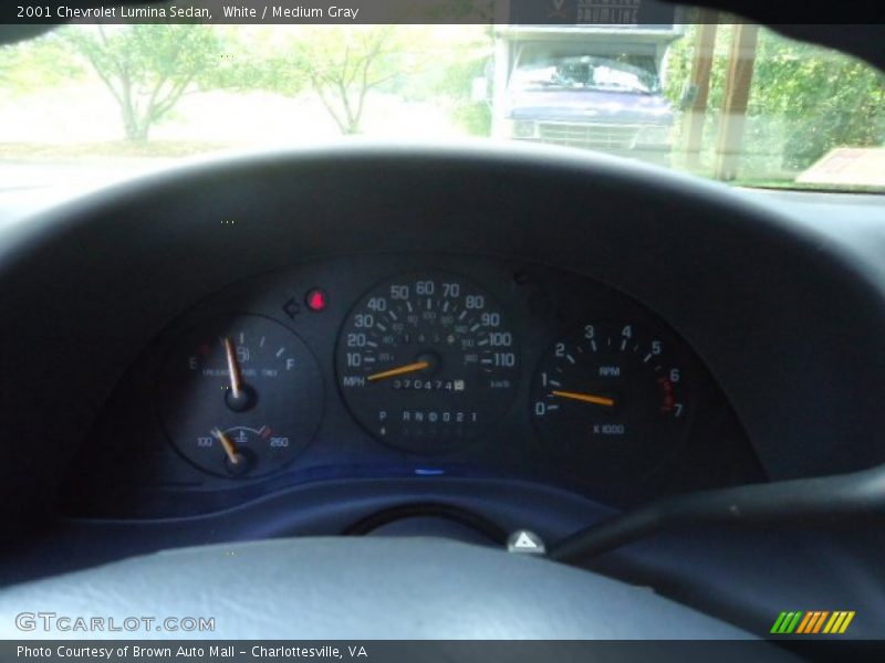 White / Medium Gray 2001 Chevrolet Lumina Sedan