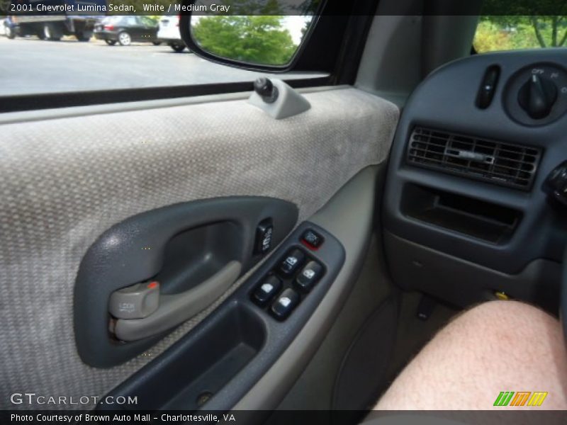 White / Medium Gray 2001 Chevrolet Lumina Sedan