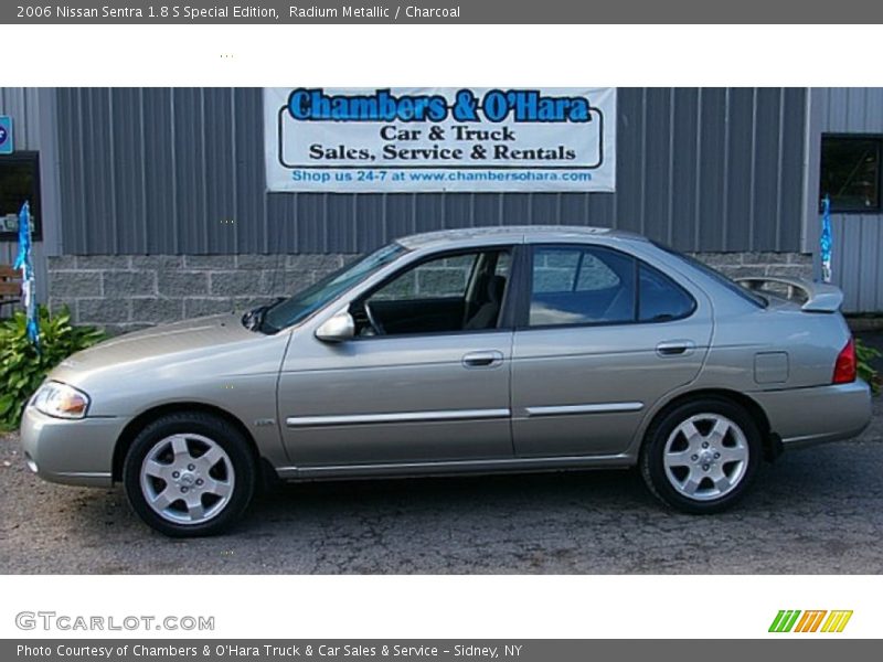 Radium Metallic / Charcoal 2006 Nissan Sentra 1.8 S Special Edition