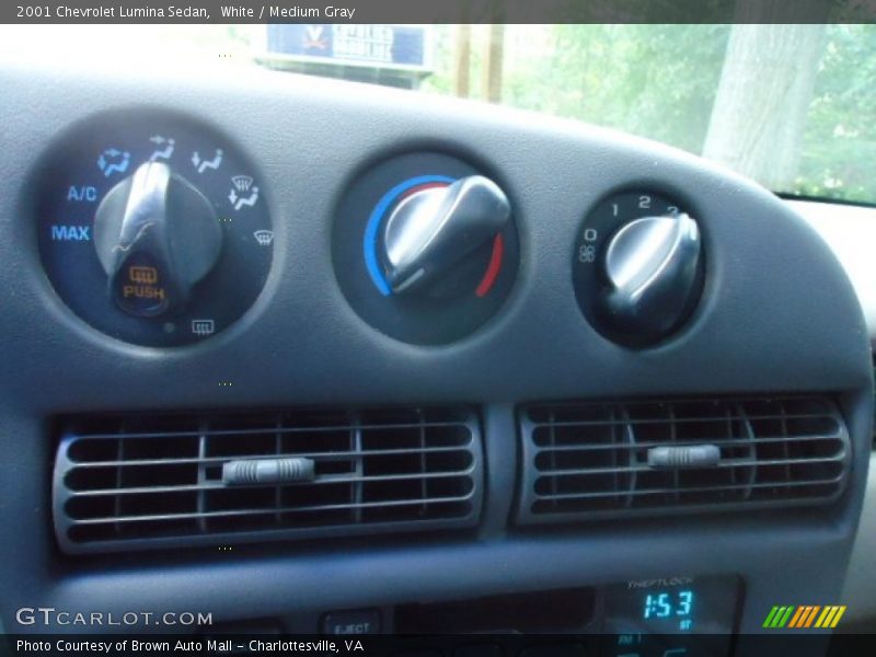 White / Medium Gray 2001 Chevrolet Lumina Sedan