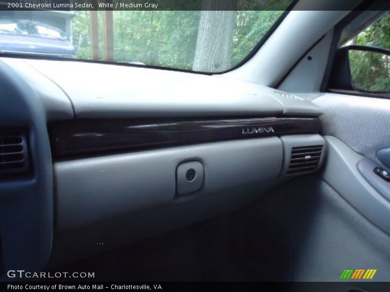 White / Medium Gray 2001 Chevrolet Lumina Sedan