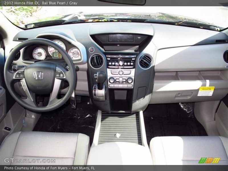 Bali Blue Pearl / Gray 2012 Honda Pilot EX